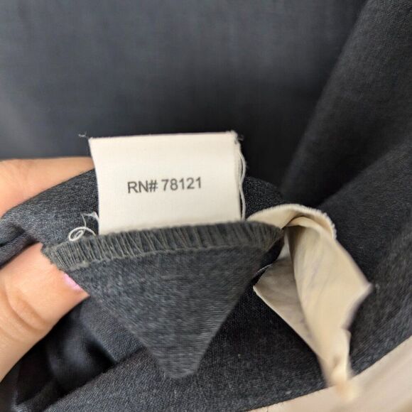 Eileen Fisher | Dark Grey Pencil Skirt Size Small - Picture 8 of 10